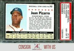 Juan Pizarro [Hand Cut] #112 Baseball Cards 1961 Post Cereal Prices