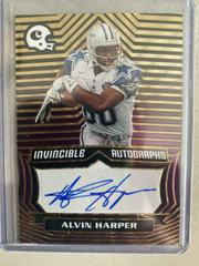 Alvin Harper [Purple] #INV-AHA Football Cards 2021 Panini Chronicles Invincible Autographs Prices