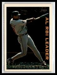 Albert Belle #LL14 Baseball Cards 1995 Topps League Leaders Prices