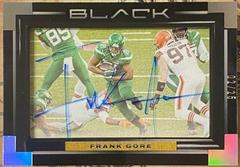 Frank Gore [Silver] #III-FGO Football Cards 2022 Panini Black Iconic Impact Ink Autographs Prices