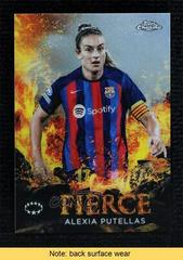 Alexia Putellas Soccer Cards 2022 Topps Chrome UEFA Women's Champions League Fierce Prices