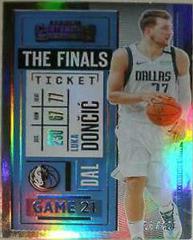 Luka Doncic [Finals Ticket] Basketball Cards 2020 Panini Contenders Prices