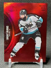 Brent Burns [Red] Hockey Cards 2021 Skybox Metal Universe Prices