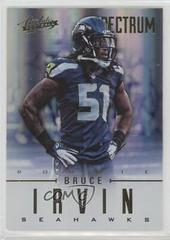 Bruce Irvin [Spectrum Gold] #110 Football Cards 2012 Panini Absolute Prices