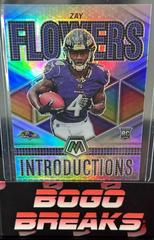 Zay Flowers [Silver] #I-8 Football Cards 2023 Panini Mosaic Introductions Prices