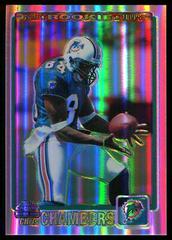 Chris Chambers [Rookie Refractor] #236 Football Cards 2001 Topps Chrome Prices