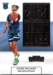 Ziaire Williams #10 Basketball Cards 2021 Panini Contenders Draft Class Prices