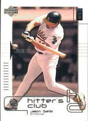 Jason Giambi #5 Baseball Cards 2000 Upper Deck Hitter's Club Prices