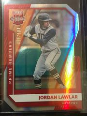 Jordan Lawlar [Prime Numbers Gold] #6 Baseball Cards 2021 Panini Elite Extra Edition Prices