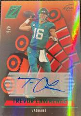Trevor Lawrence [Autograph Artist Proof Emerald] #58 Football Cards 2022 Panini Zenith Prices