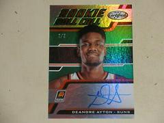 Deandre Ayton [Green] #DA Basketball Cards 2018 Panini Certified Rookie Roll Call Autographs Prices
