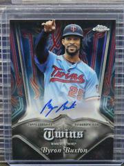 Byron Buxton #PA-BB Baseball Cards 2022 Topps Chrome Pinstriped Autographs Prices