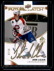 John LeClair [Black Autograph] Hockey Cards 2020 SP Signature Edition Legends Prices