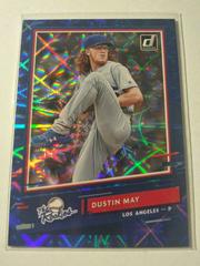 Dustin May [Blue] #R-3 Baseball Cards 2020 Panini Donruss the Rookies Prices