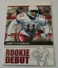 Larry Fitzgerald #1 Football Cards 2005 Upper Deck Prices