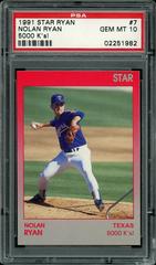 Nolan Ryan [5000 K's!] #7 Baseball Cards 1991 Star Ryan Prices