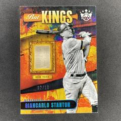 Giancarlo Stanton [Blue] #BK-GS Baseball Cards 2022 Panini Diamond Kings Bat Prices