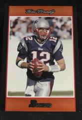 Tom Brady [Orange] #14 Football Cards 2007 Bowman Prices