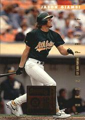Jason Giambi Baseball Cards 1996 Panini Donruss Prices