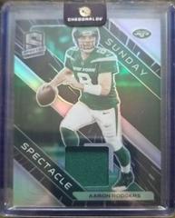 Aaron Rodgers [Hyper] #19 Football Cards 2023 Panini Spectra Sunday Spectacle Prices