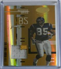 Antonio Gates [Mirror Gold Materials] #101 Football Cards 2005 Leaf Certified Materials Prices