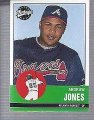 Andruw Jones #183 Baseball Cards 2001 Upper Deck Vintage Prices