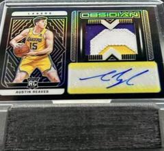 Austin Reaves [Jersey Autograph Yellow] #202 Basketball Cards 2021 Panini Obsidian Prices