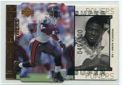 Warrick Dunn [Bronze Die Cut] #S28 Football Cards 1998 Upper Deck Super Powers Prices