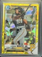 Lonnie White Jr. [Yellow] #BDC-28 Baseball Cards 2021 Bowman Draft Sapphire Prices