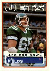 Joe Fields #340 Football Cards 1983 Topps Prices