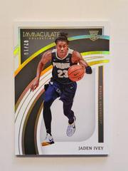 Jaden Ivey [Gold] Basketball Cards 2022 Panini Immaculate Collection Collegiate Prices
