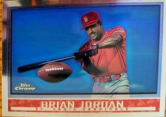 Brian Jordan #287 Baseball Cards 1998 Topps Chrome Prices
