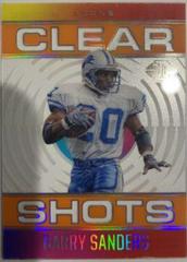 Barry Sanders [Orange] #CS-14 Football Cards 2021 Panini Illusions Clear Shots Prices