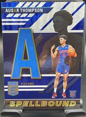 Ausar Thompson [Blue] #23 Basketball Cards 2023 Donruss Elite Spellbound Prices