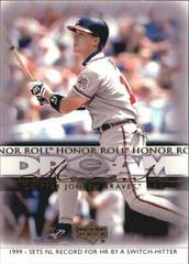 Chipper Jones #45 Baseball Cards 2002 Upper Deck Honor Roll Prices