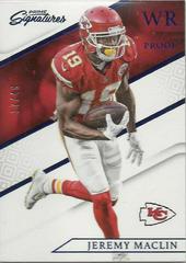 Jeremy Maclin [Blue] Football Cards 2016 Panini Prime Signatures Prices