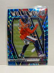 Allen Robinson II [Reactive Blue] #WW-13 Football Cards 2021 Panini Mosaic Will to Win Prices