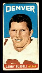 Gerry Bussell Football Cards 1965 Topps Prices