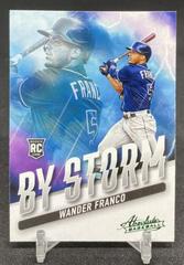 Wander Franco [Retail Green] #BYS-1 Baseball Cards 2022 Panini Absolute By Storm Prices