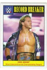Chris Jericho #10 Wrestling Cards 2016 Topps WWE Heritage Record Breakers Prices