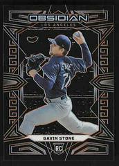 Gavin Stone [Orange] #3 Baseball Cards 2023 Panini Chronicles Obsidian Prices