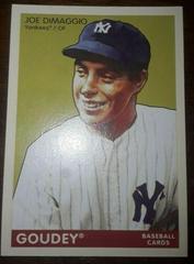 Joe DiMaggio Baseball Cards 2009 Upper Deck Goudey Prices