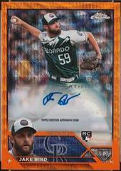 Jake Bird [Orange Wave] #AC-JBI Baseball Cards 2023 Topps Chrome Update Autographs Prices