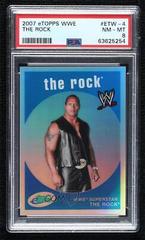 The Rock Wrestling Cards 2007 eTopps Prices