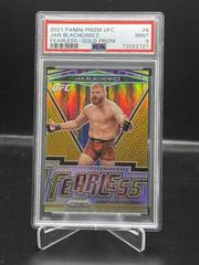 Jan Blachowicz [Gold] #6 Ufc Cards 2021 Panini Prizm UFC Fearless Prices