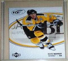 Glen Murray #11 Hockey Cards 2005 Upper Deck Ice Prices