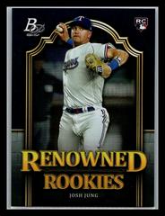 Josh Jung #RR-15 Baseball Cards 2023 Bowman Platinum Renowned Rookies Prices