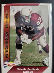 Luis Sharpe Football Cards 1991 Pacific Prices