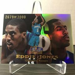 Eddie Jones Row 1 Basketball Cards 1998 Flair Showcase Prices