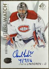 Charlie Lindgren [Autograph Inscribed] Hockey Cards 2016 SP Authentic Prices